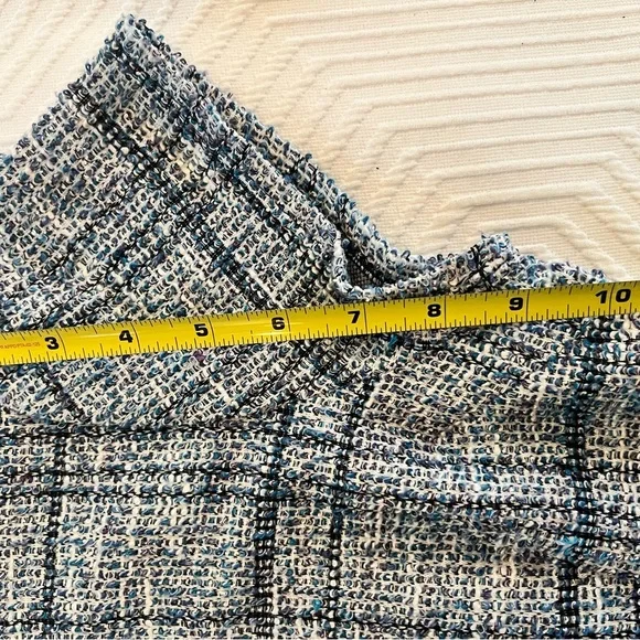 Speechless Blue and White Textured Dress - Picture 11 of 12